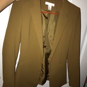 Brown blazer
